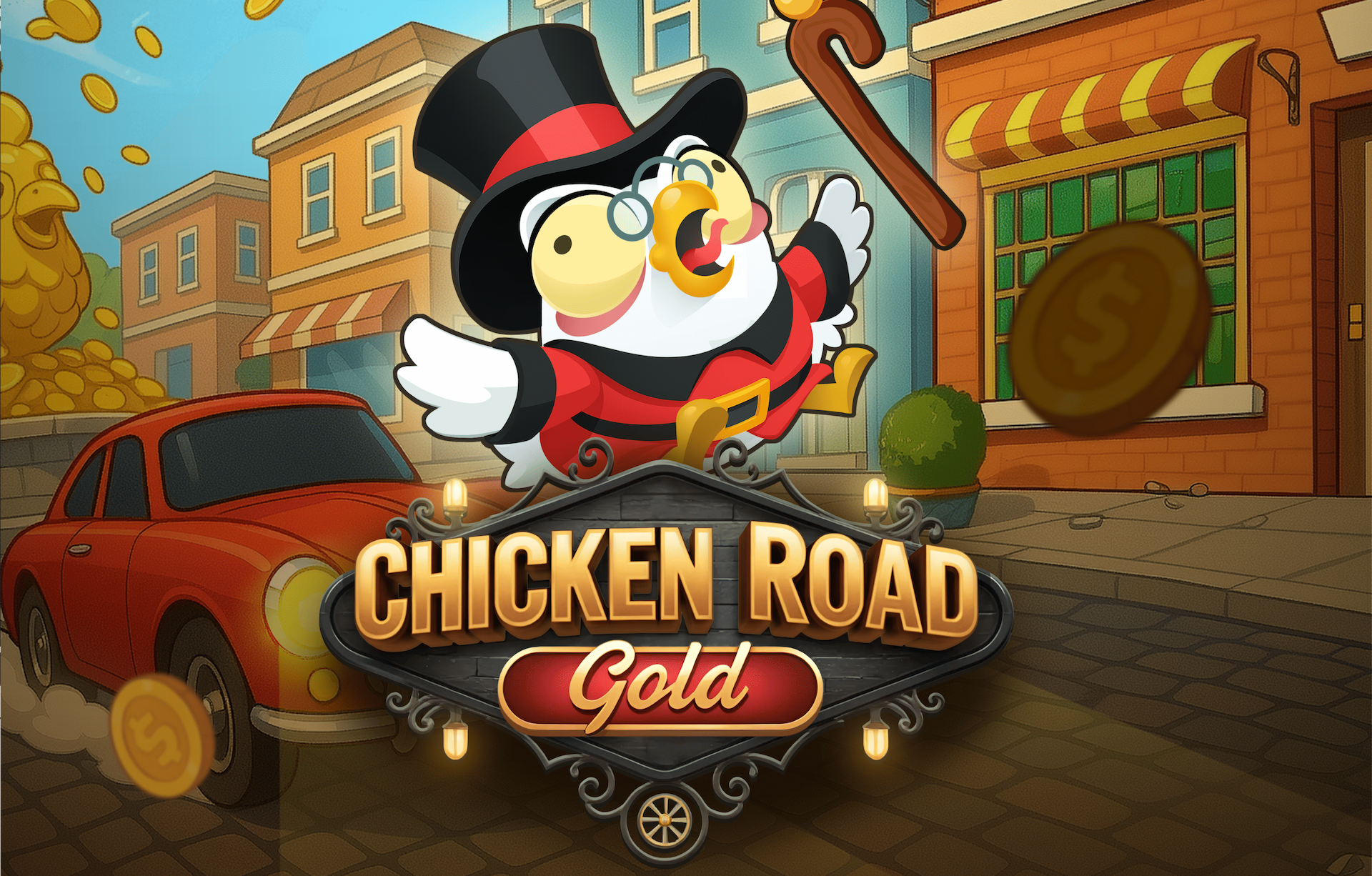Chicken Road Gold by InOut Games — RTP 95.5%